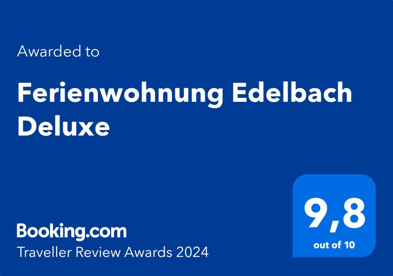 Ferienwohnung Edelbach Deluxe 사텐도르프 외부 사진