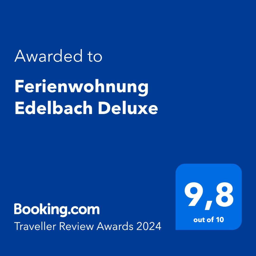 Ferienwohnung Edelbach Deluxe 사텐도르프 외부 사진